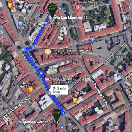 Blake, Attico Centrale Con Parcheggio A Trieste Eksteriør billede